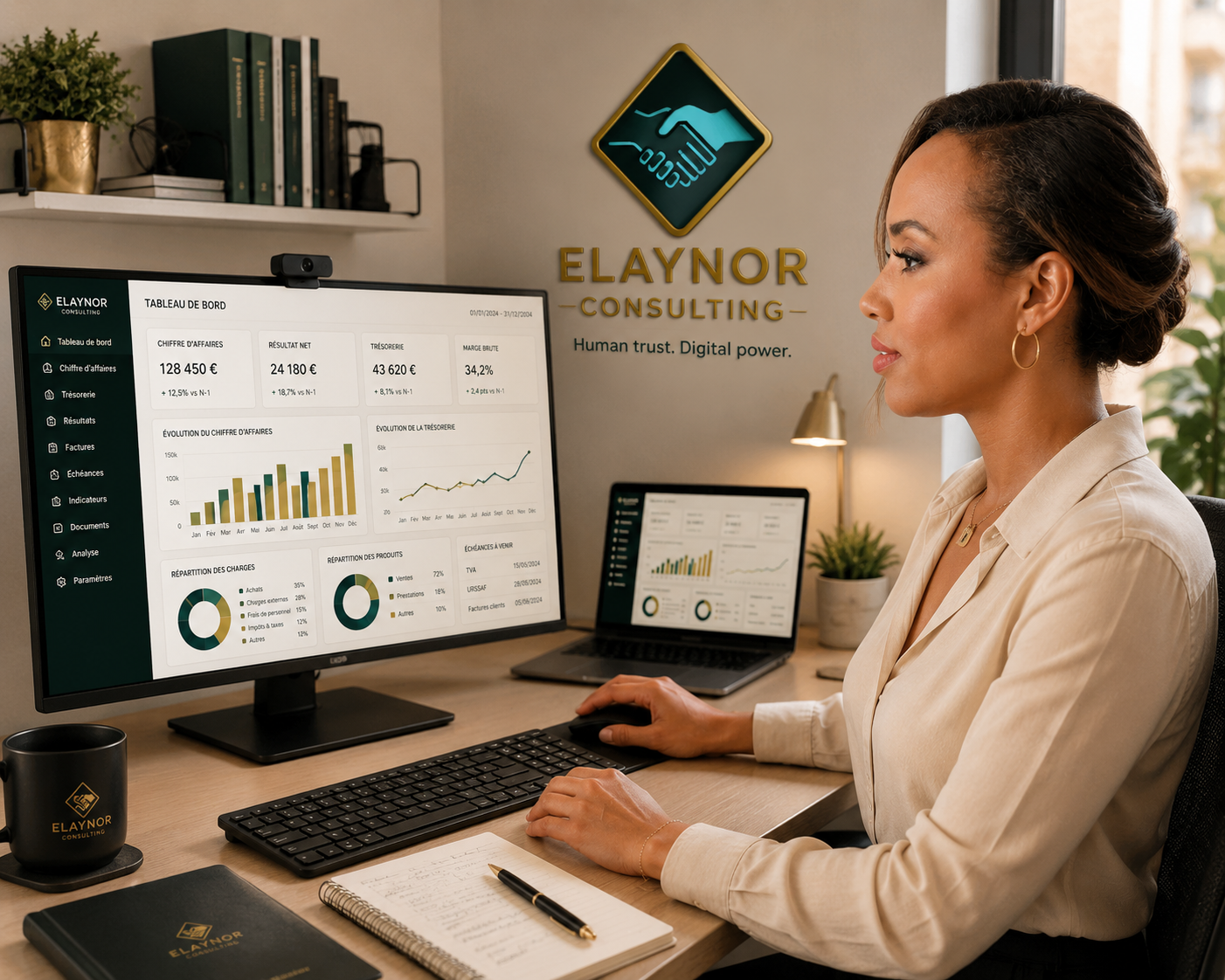 Noria, fondatrice d'ELAYNOR Consulting